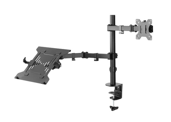 Skärmfäste med laptop-arm Flex