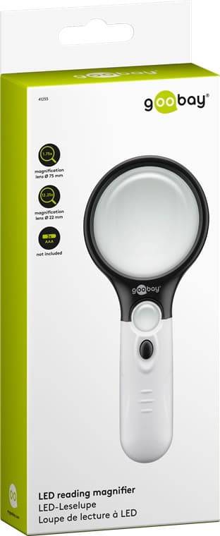 LED-forstørrelsesglass