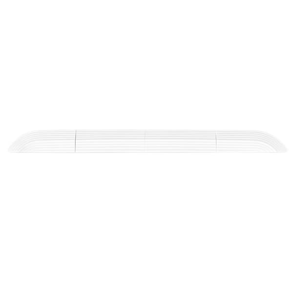Tröskelramp för robotdammsugare 1 set White