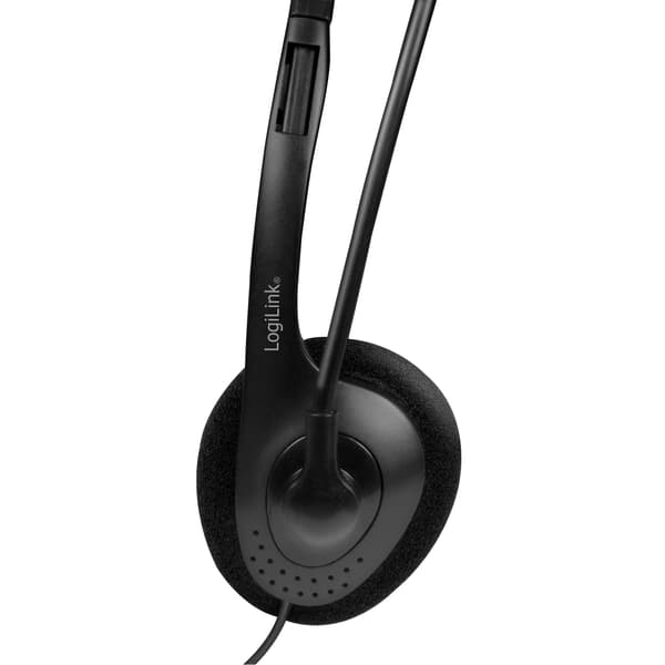 PC-headset Stereo med mikrofon 1x3,5 mm stik