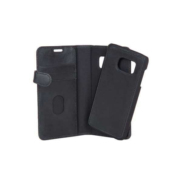 Wallet Læder Samsung S7 Sort