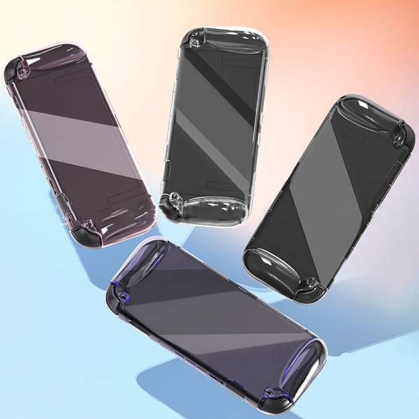 Krystalklar beskyttelsesetui til Nintendo Switch 2 Model 4