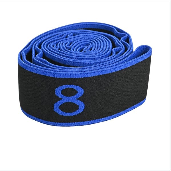 Segmenteret elastik - 8 løkker Blue