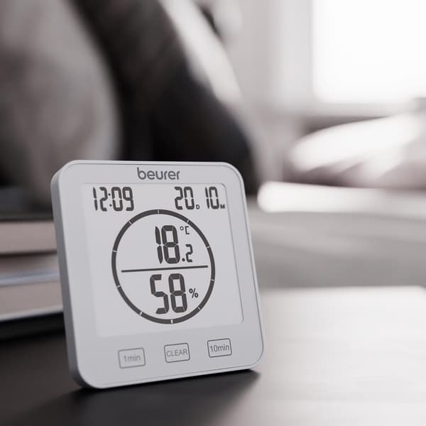 Termo / Hygrometer HM22 Klokke
