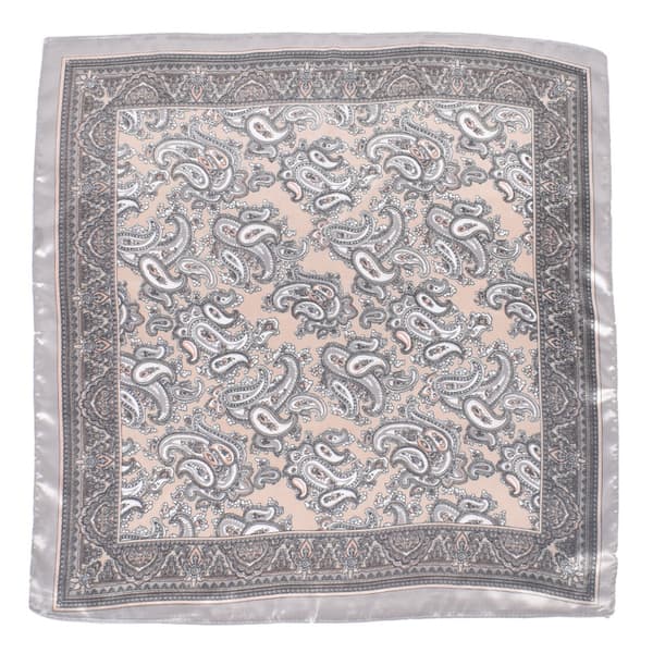 Paisley Bandana Scarf 2-pack Grey