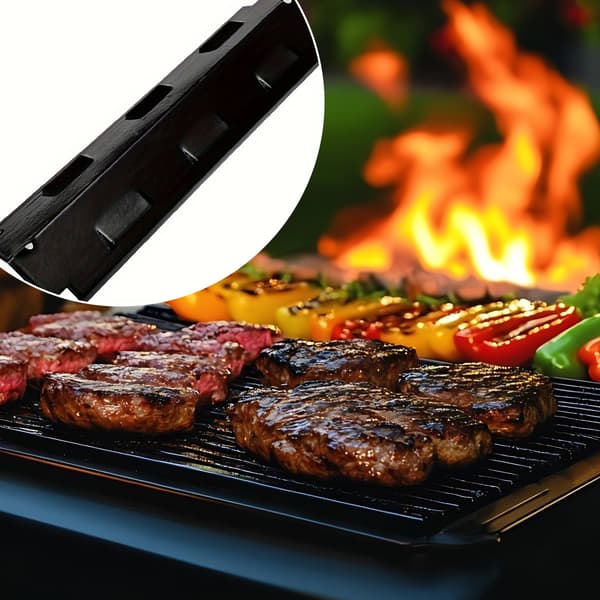 Grillvärmeplattor, 3-pack - Svarta