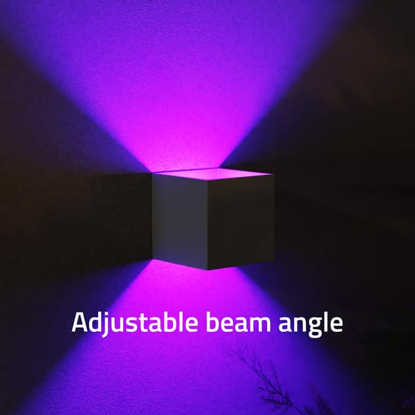 Smart Væglampe Udendørs RGB CCT Grå