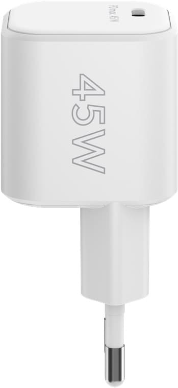 USB-C™ PD GaN hurtiglader Nano (45 W) hvit
