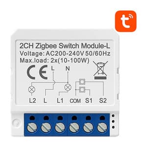 Smart Switch Modul ZigBee Avatto LZWSM16-W2 Nej Neutral TUYA