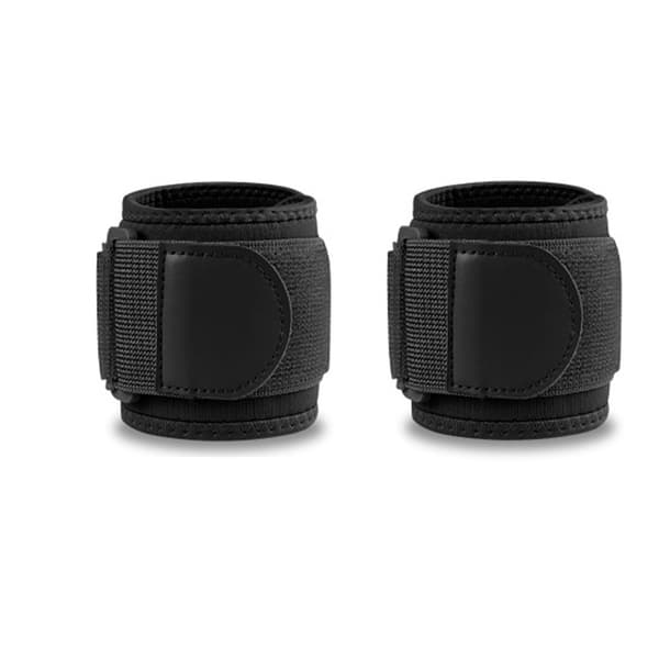 Handledsstöd med Dubbelt Tryck - 1 par Black