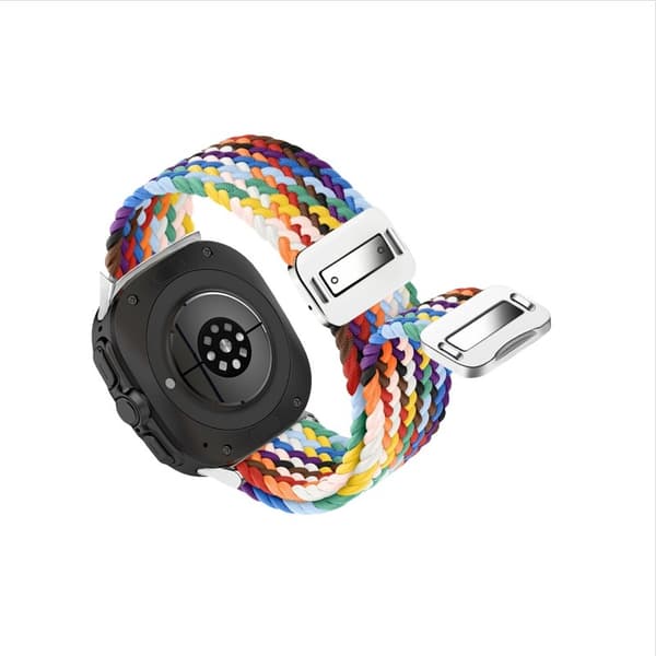Samsung Watch 7 Ultra Elastisk vevd nylonrem Grey