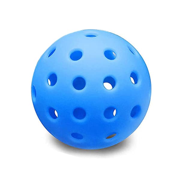 40-håls pickleballs för utomhusträning 4-pack Blue