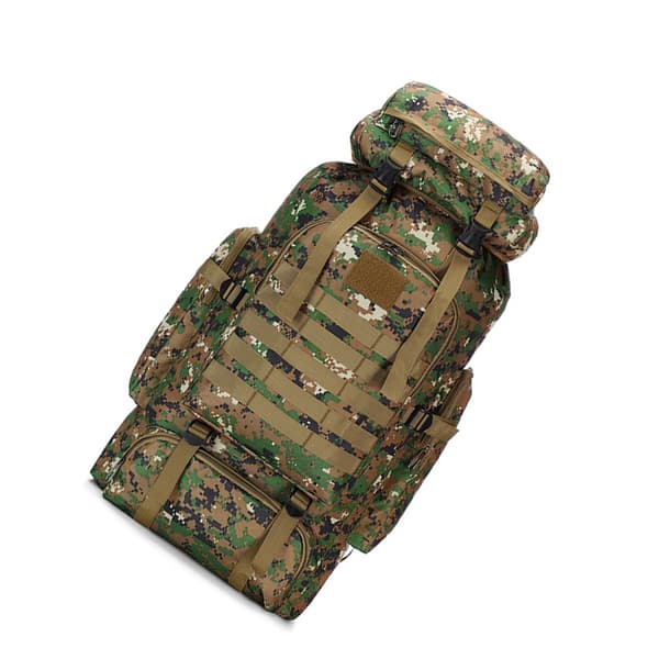 Tactical Backpack 80L - Oxford Cloth Camouflage