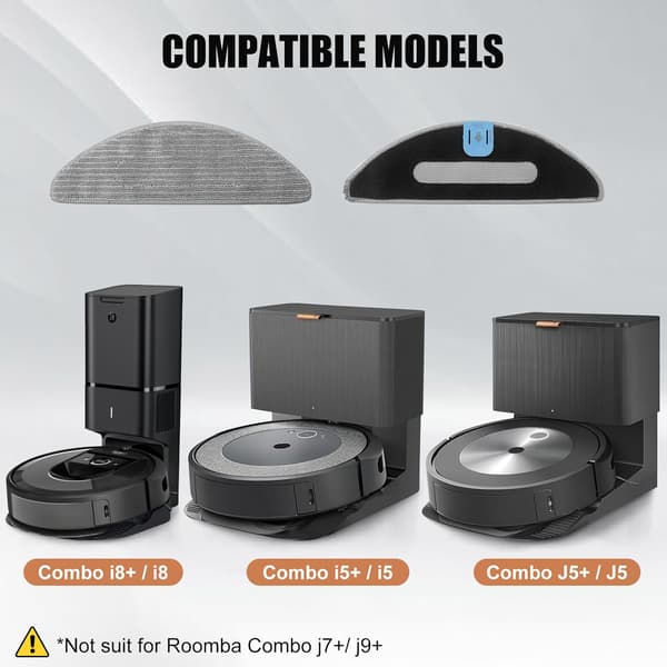 Ersättande Moppdukar för iRobot Roomba Robotdammsugare