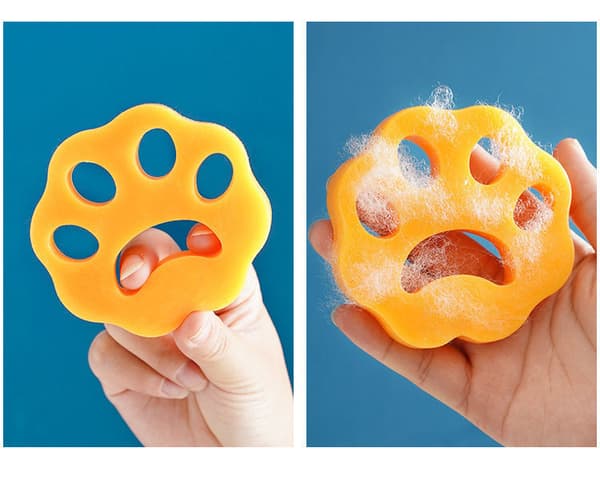 Pelsfjerner til tøj - fjerner hunde/katte hår Orange