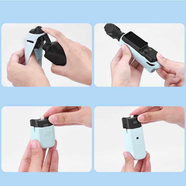 Silikonskyddsfodral för DJI OSMO Pocket 3 Red