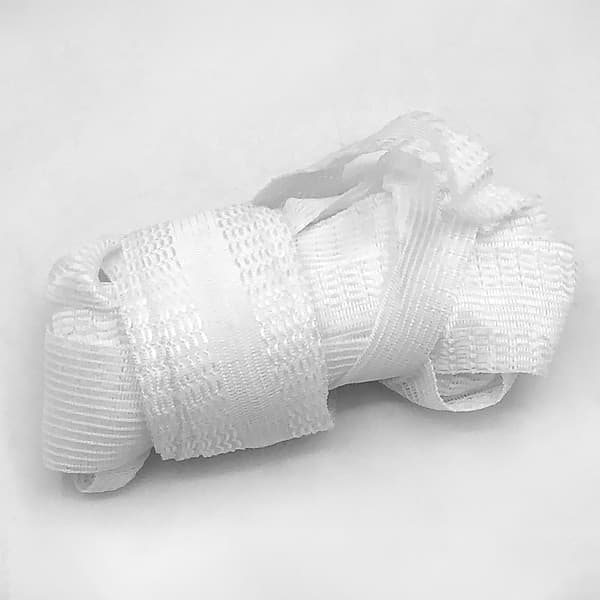 Silitettävä helmanauha White 5 m