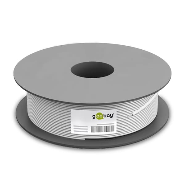 CAT 6 nätverkskabel, U/UTP, grå
