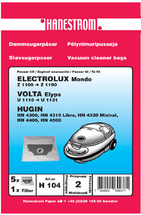Dammsugarpåsar ELECTROLUX MONDO