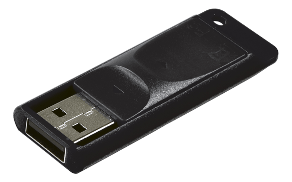 Slider memory 32GB USB 2.0 retractable 10MB/sread 4MB/swrite