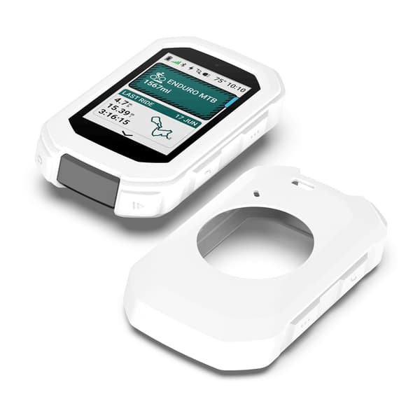 Silikonebeskyttelsesetui til Garmin Edge MTB - Optimal beskyttelse til din cykelcomputer White