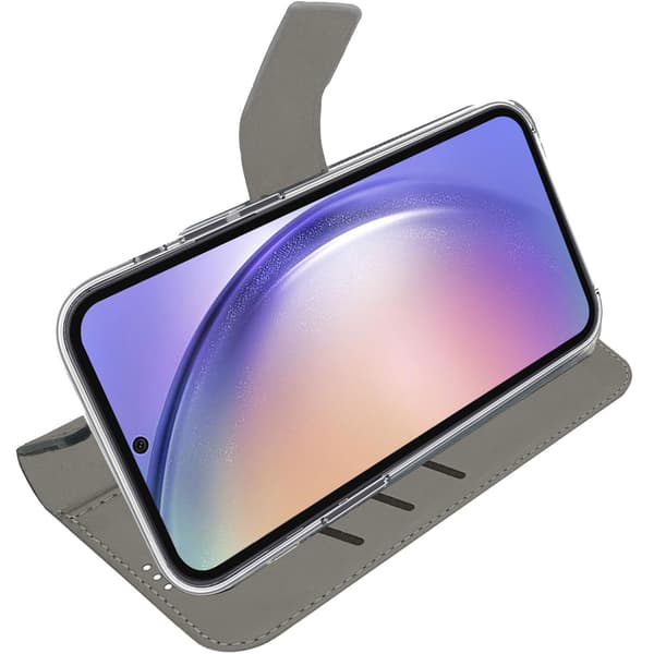 Wally-lompakkokotelo Galaxy A55 5G musta
