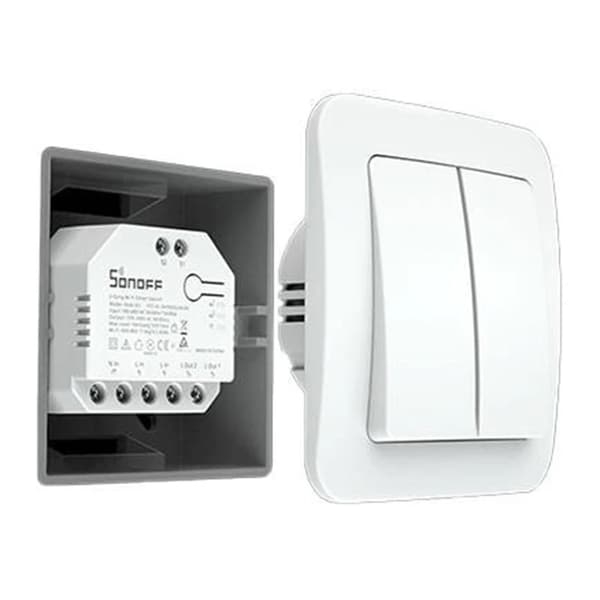 Smart bryter WiFi Sonoff Dual R3