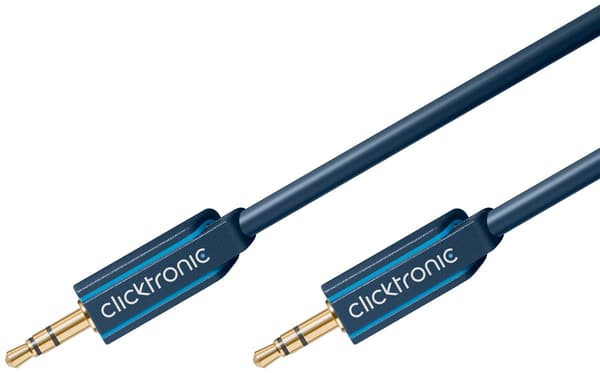 3,5 mm AUX-kabel, stereo
