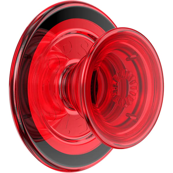 PopGrip för Magsafe Danger Red Translucent