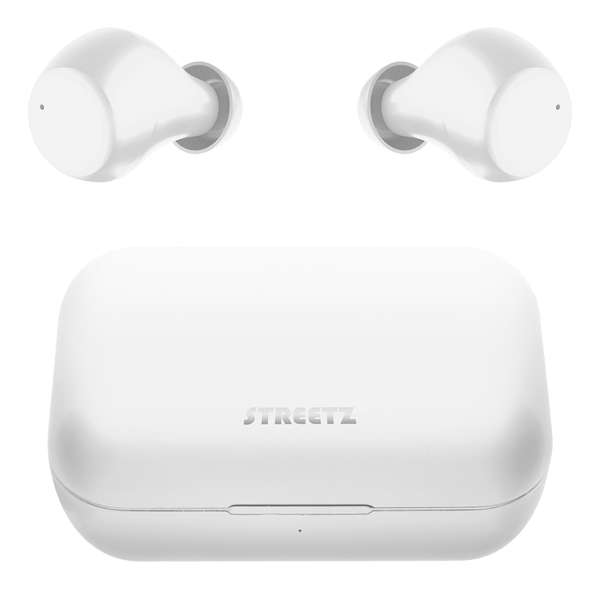 T210 TWS in-ear earbuds with charging case, TWS, white