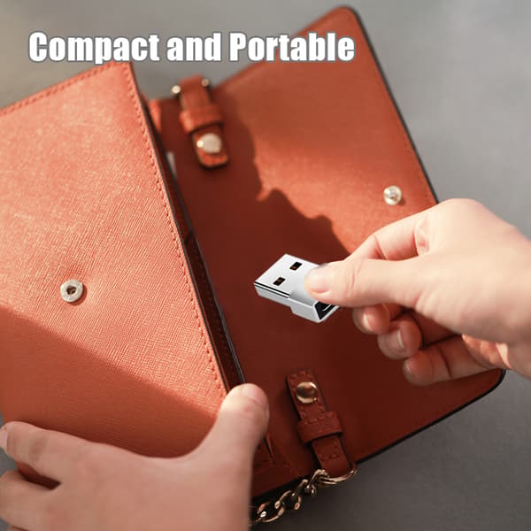 Adapter USB-C (hona) till USB-A 2.0 (hane) Silver