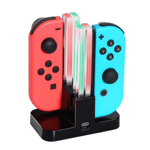 Nintendo Switch Joy-Con ladestasjon for 4 kontroller