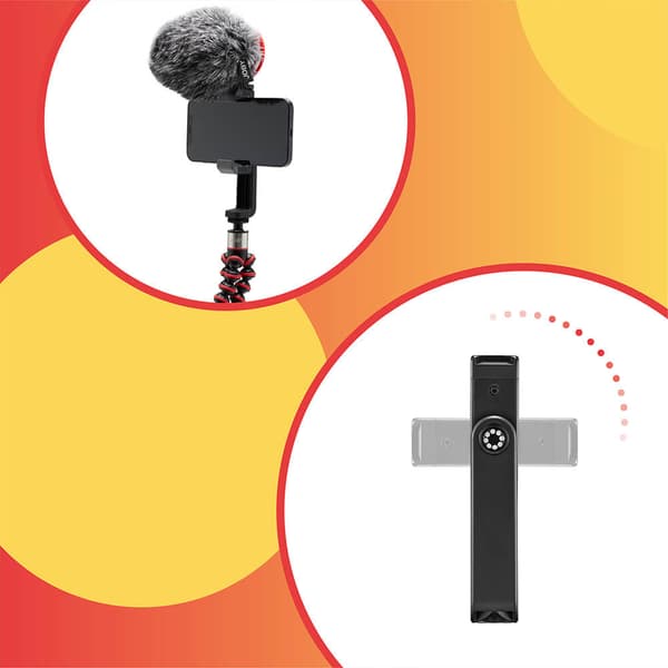 Telinesarja Älypuhelin GorillaPod Go 500 + GripTight 360 Red