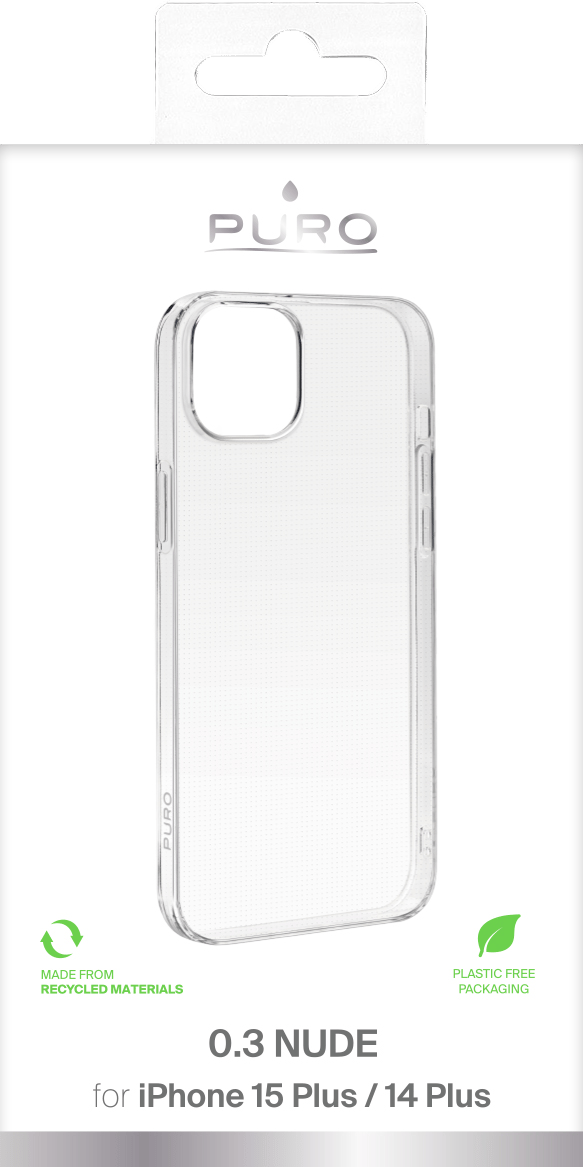 iPhone 15 Plus 0.3 NUDE Ultra slim TPU case