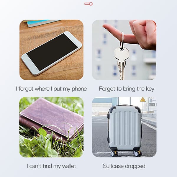 Smart Tracker - Mist aldri dine verdisaker Blue
