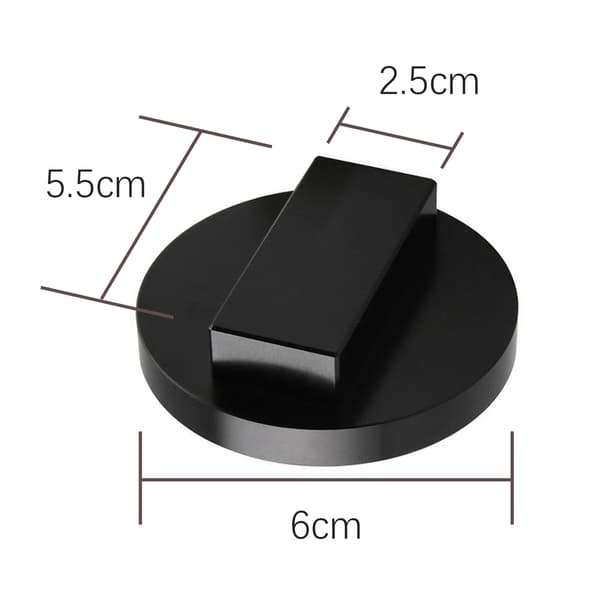 Car jack gummipute for BMW og MINI 2-pack Black