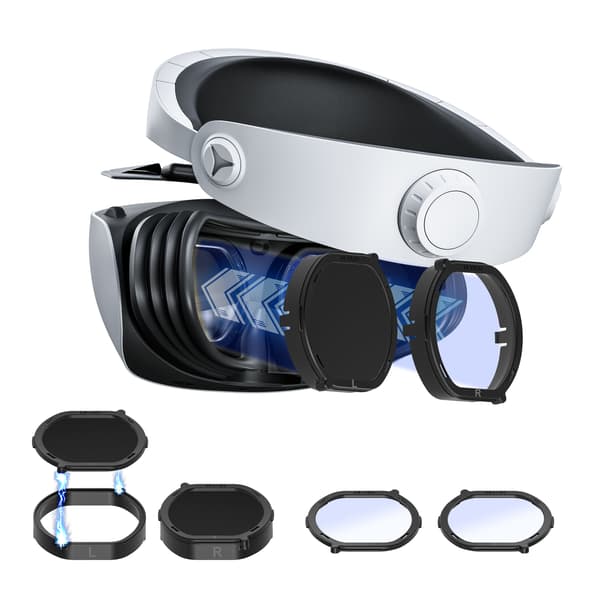Futteral til PS VR2-headset med DEVASO ripebeskyttende ring