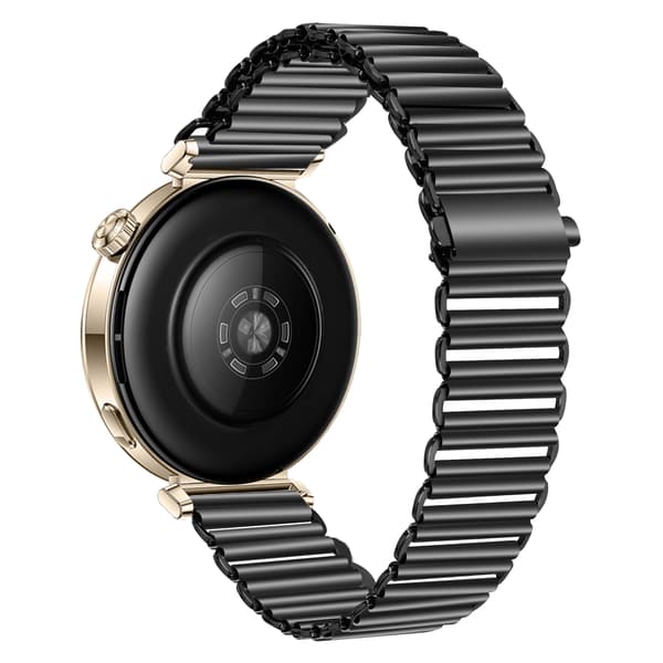 18MM Rustfrit Stål Urrem til Huawei GT5 Serien Black