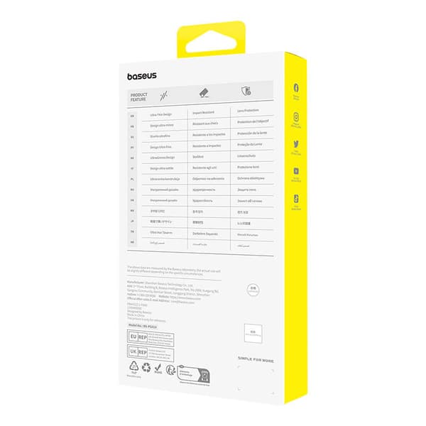 Telefoncover til iPhone 15 ProMax Baseus OS-Lucent Series (Klar)