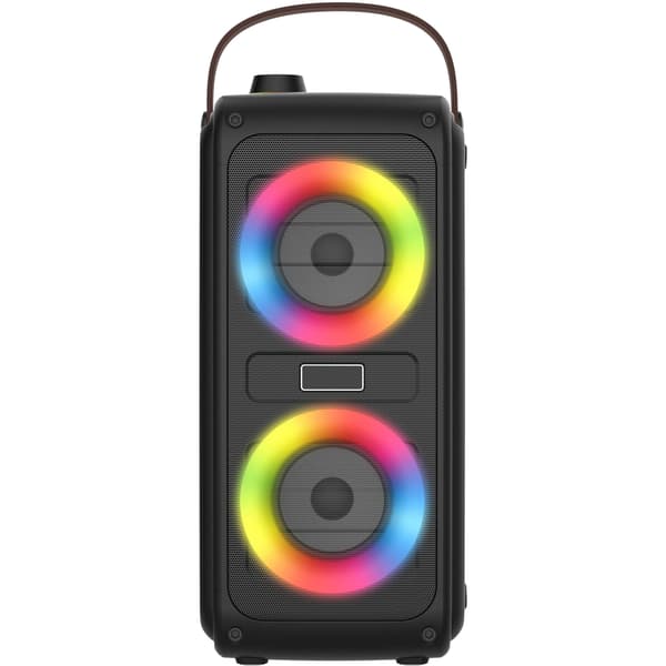 Bærbar Bluetooth-højttaler 2x5W LED-lys BTV-230