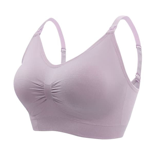 Amnings-BH, 3-pack, (grön + rosa + kaffe) L