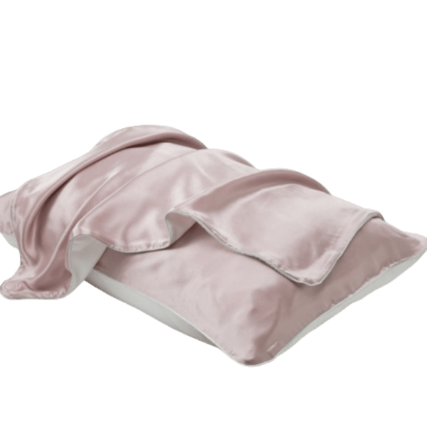 Örngott i 100 % Silke 16 Momme, 2-pack Pink