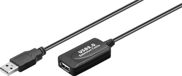 Aktiv USB 2.0 skjøtekabel,