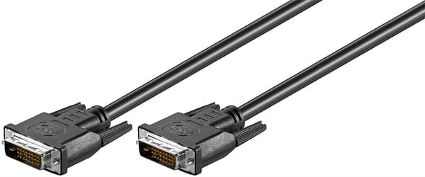 DVI-D Full HD-kabel Dual Link, Nikkel