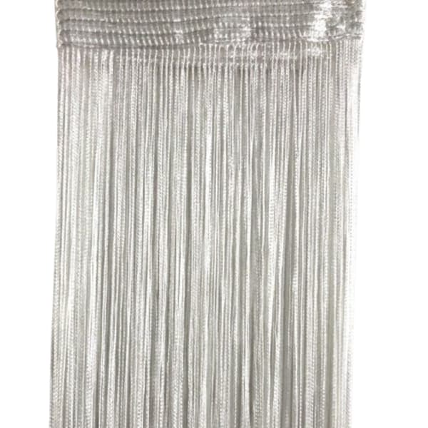 Hapsuverho 100x200 cm 1 pari White