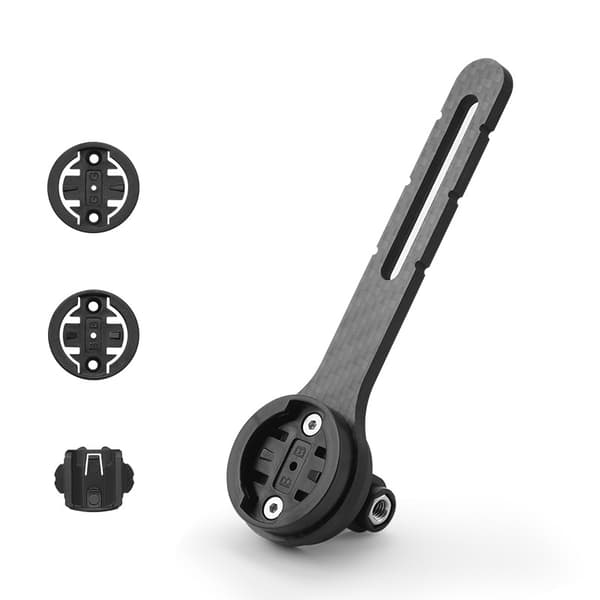 Karbonfiber sykkelcomputerfeste for Garmin Edge-serien