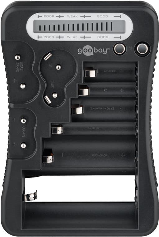 Batteriprovare med LCD-display