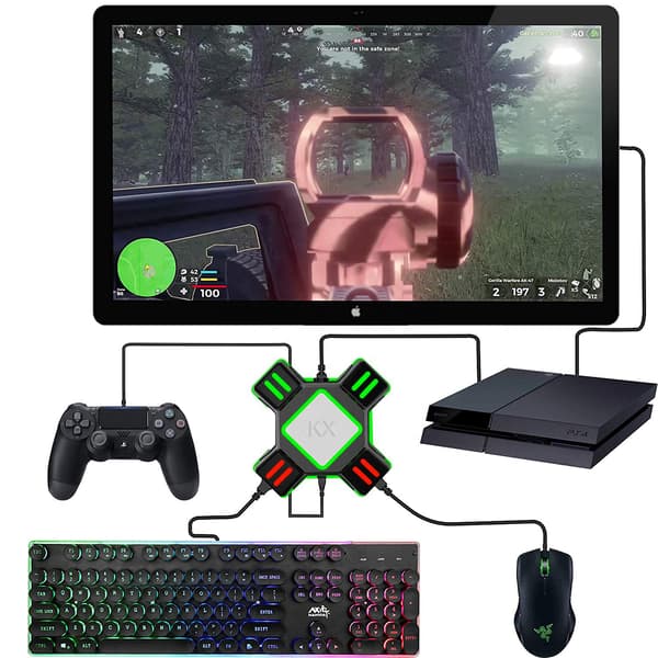 Adapter til mus og tastatur til Switch, Xbox One, PS3/4