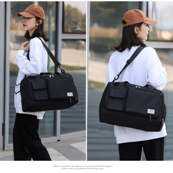 Monitoiminen matkakassi Black