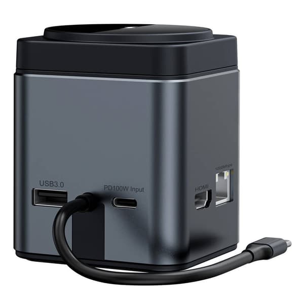 Blitzwolf 9in1 dockningsstation BW-TH17 + 15W laddare